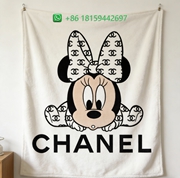 Chanel Throw Blankets